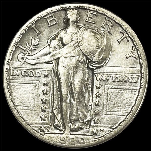 1920-S Standing Liberty Quarter CLOSELY UNC