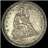 Image 1 : 1855 Arrows Seated Liberty Quarter UNCIRCULATED