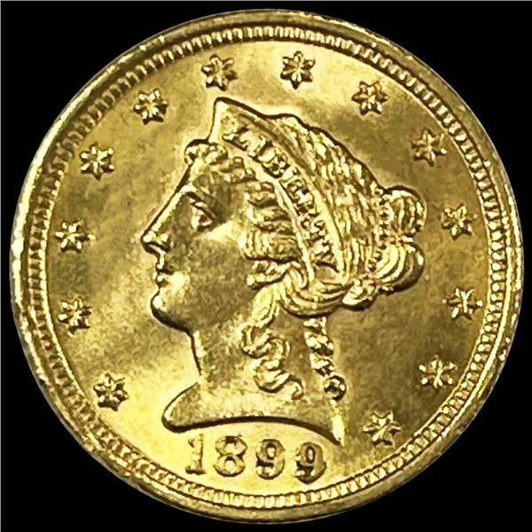 1899 $2.50 Gold Quarter Eagle UNCIRCULATED