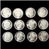Image 1 : (12) 1.5ozt Fine Silver Pieces UNCIRCULATED