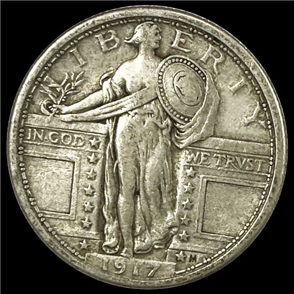 1917 Standing Liberty Quarter ABOUT UNCIRCULATED