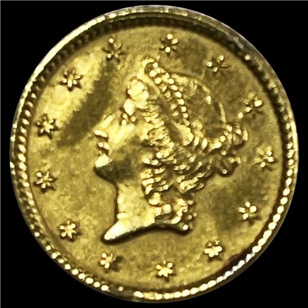 1852 Rare Gold Dollar UNCIRCULATED