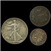 Image 1 : (3) Misc Coins ABOUT UNCIRCULATED