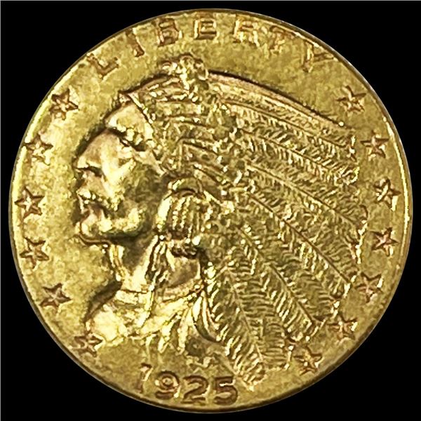 1925-D $2.50 Gold Quarter Eagle UNCIRCULATED