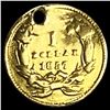Image 2 : 1857 Ty 3 Rare Gold Dollar LIGHTLY CIRCULATED