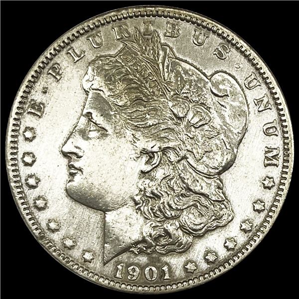 1901 Morgan Silver Dollar CLOSELY UNCIRCULATED