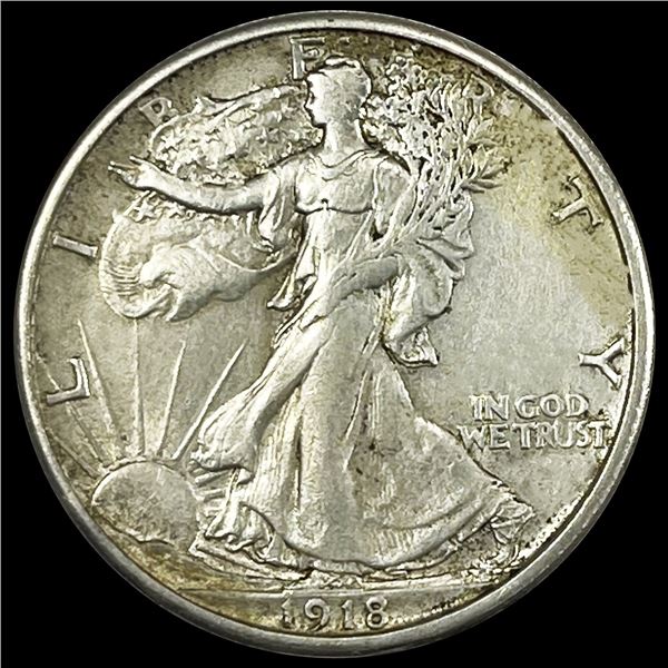 1918-S Walking Liberty Half Dollar UNCIRCULATED