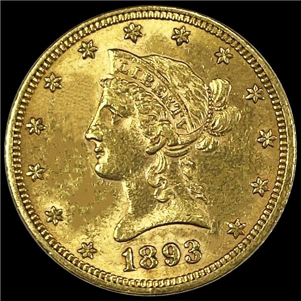 1893 $10 Gold Eagle UNCIRCULATED
