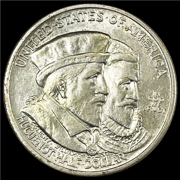 1924 Huguenot Half Dollar UNCIRCULATED