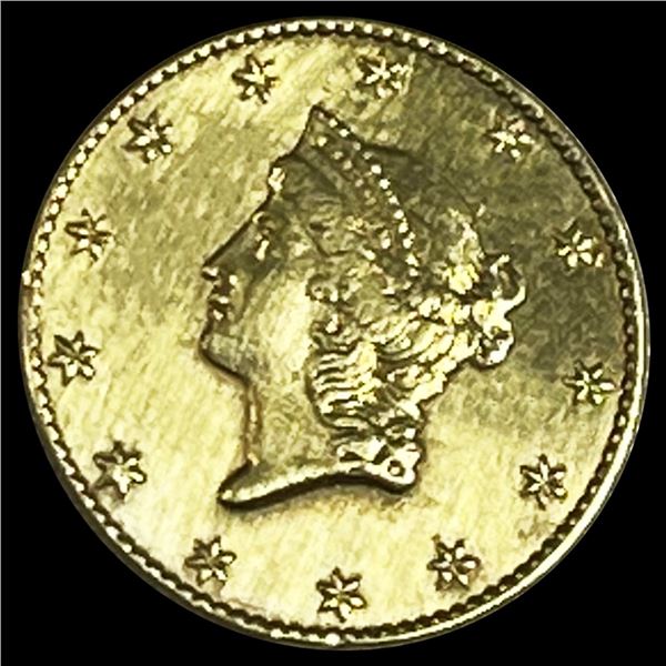 1849 Rare Gold Dollar UNCIRCULATED