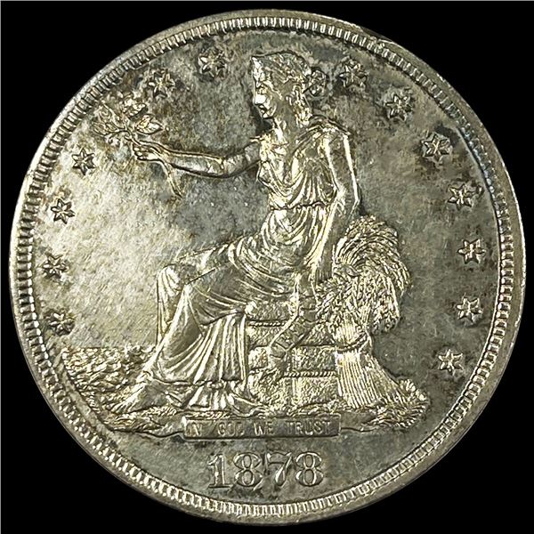1878-S Silver Trade Dollar UNCIRCULATED