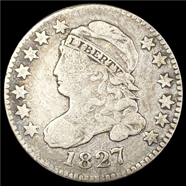 1827 Capped Bust Dime LIGHTLY CIRCULATED