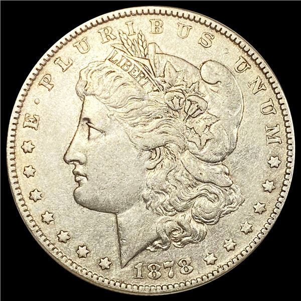 1878 7TF Morgan Silver Dollar ABOUT UNCIRCULATED