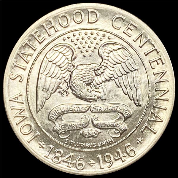 1946 Iowa Half Dollar CHOICE BU