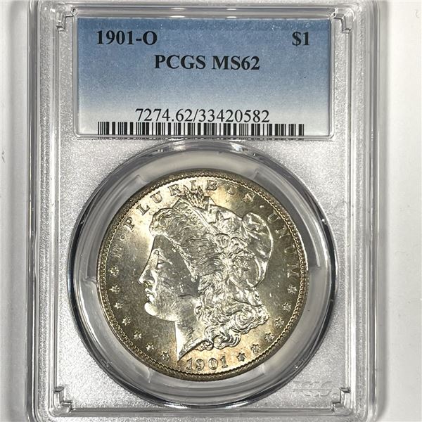 1901-O Morgan Silver Dollar PCGS-MS62
