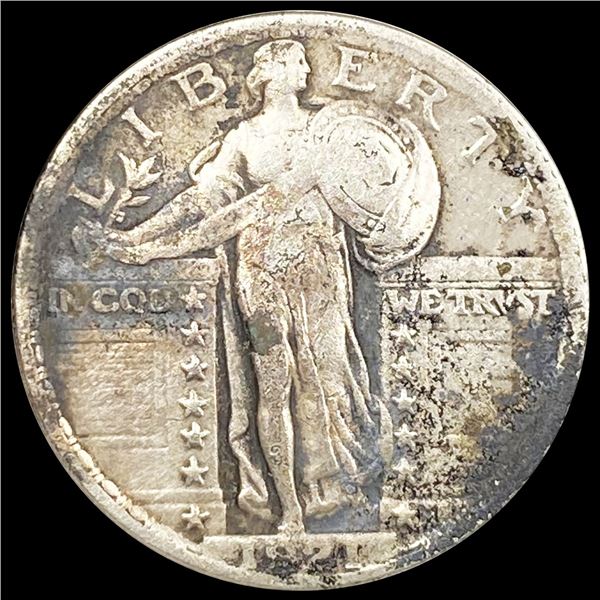 1921 Standing Liberty Quarter ABOUT UNCIRCULATED