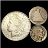Image 1 : (3) Misc Coins ABOUT UNCIRCULATED