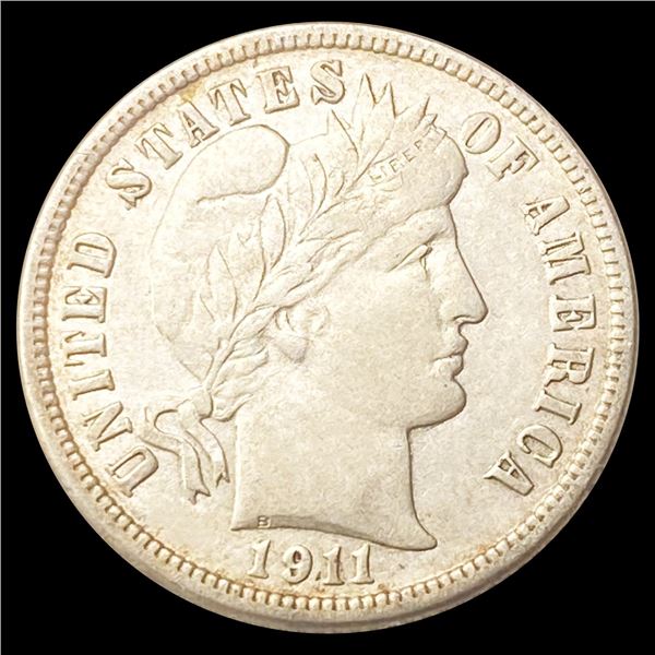 1911-D Barber Dime UNCIRCULATED