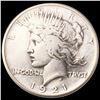 Image 1 : 1921 Silver Peace Dollar LIGHTLY CIRCULATED