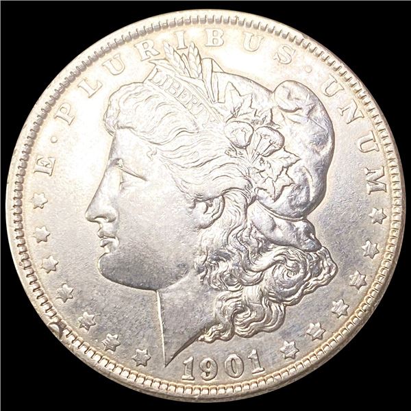 1901 Morgan Silver Dollar NEARLY UNCIRCULATED