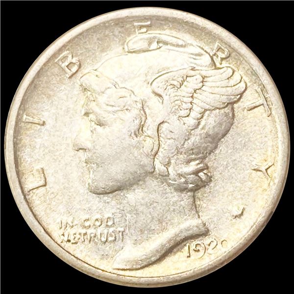 1920-S Mercury Dime CLOSELY UNCIRCULATED