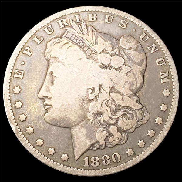 1880-CC Morgan Silver Dollar NICELY CIRCULATED
