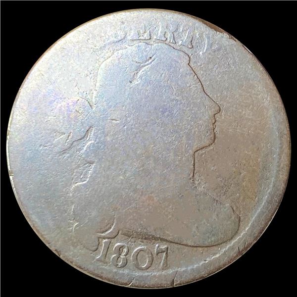 1807 Large Cent NICELY CIRCULATED