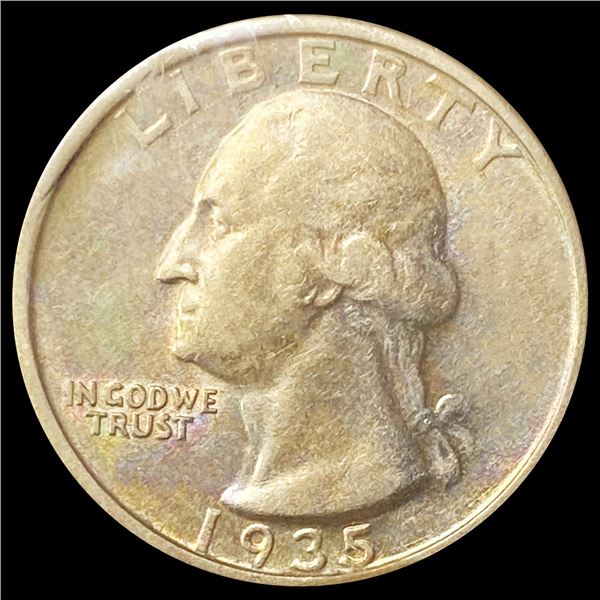 1935-D Washington Silver Quarter UNCIRCULATED