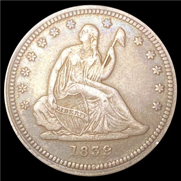 1839 Seated Liberty Quarter CLOSELY UNCIRCULATED