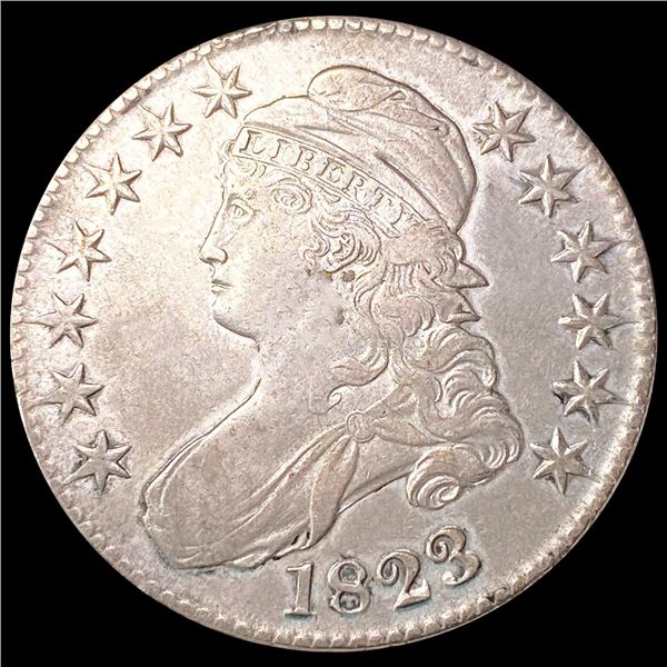 1823 Capped Bust Half Dollar CLOSELY UNCIRCULATED