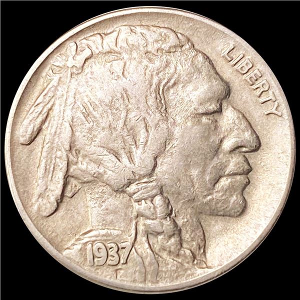 1937-D 3 Legs Buffalo Nickel CLOSELY UNCIRCULATED