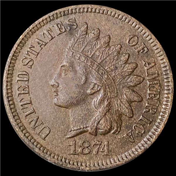 1874 Indian Head Cent UNCIRCULATED