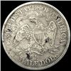 Image 2 : 1877-S Seated Liberty Half Dollar ABOUT UNC