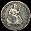 Image 1 : 1853 Arws & Rays Seated Liberty Quarter CLOSE UNC