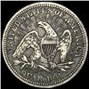 Image 2 : 1853 Arws & Rays Seated Liberty Quarter CLOSE UNC