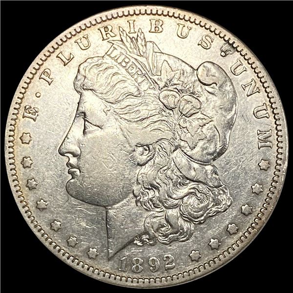 1892-S Morgan Silver Dollar CLOSELY UNCIRCULATED