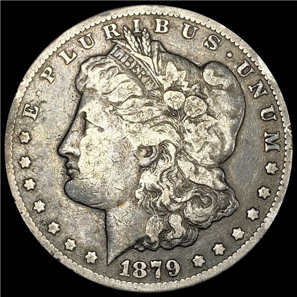 1879-CC Morgan Silver Dollar LIGHTLY CIRCULATED
