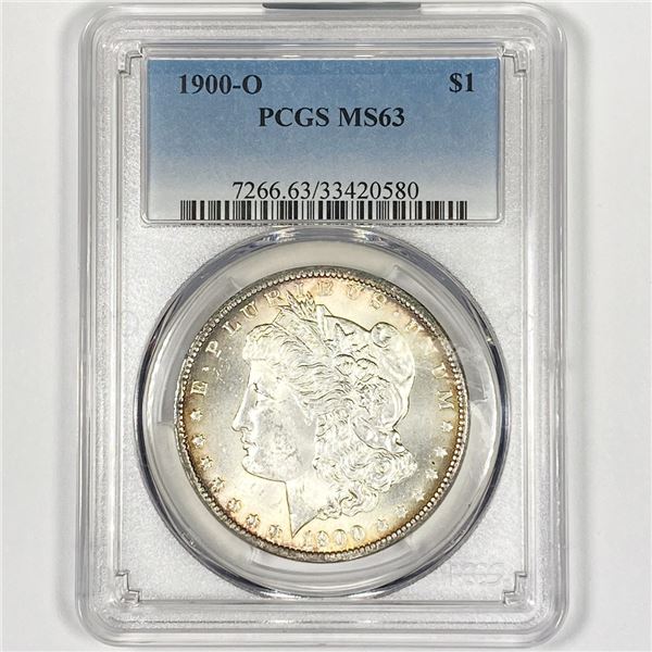 1900-O Morgan Silver Dollar PCGS-MS63