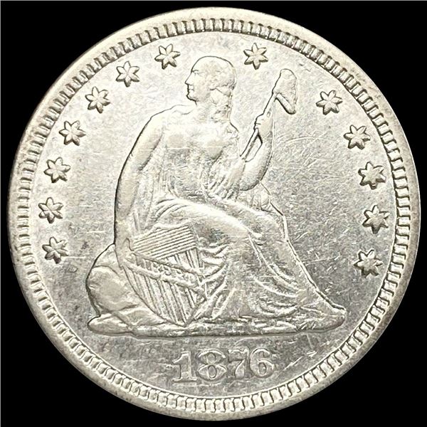 1876 Seated Liberty Quarter UNCIRCULATED