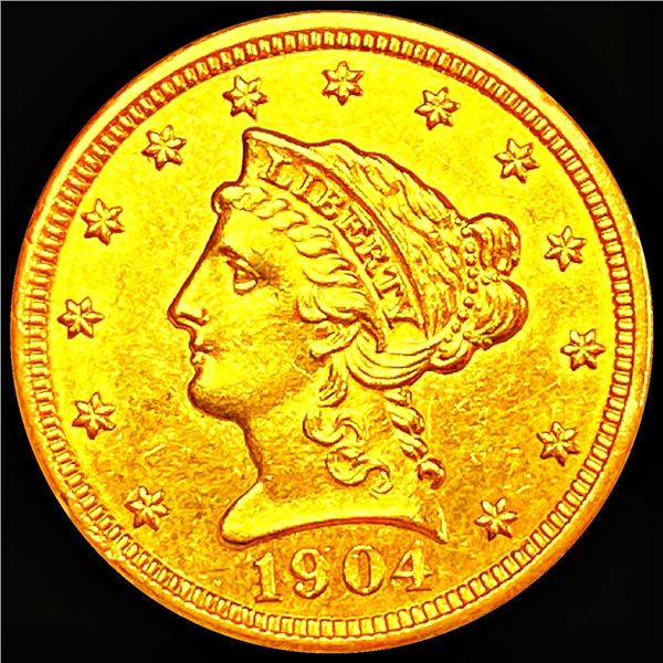 1904 $2.50 Gold Quarter Eagle UNCIRCULATED