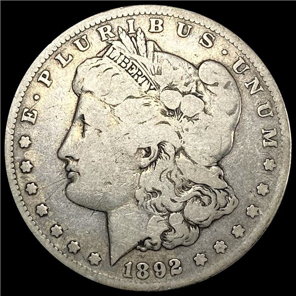 1892-S Morgan Silver Dollar LIGHTLY CIRCULATED
