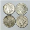 Image 1 : (4) Misc Silver Dollars UNCIRCULATED