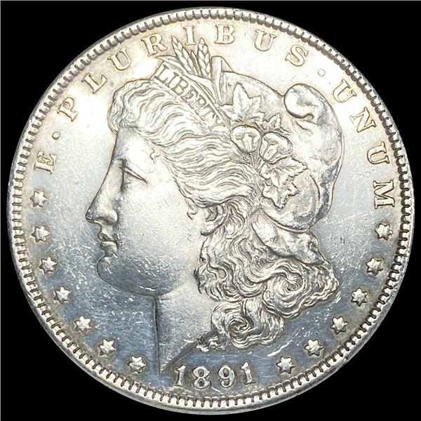 1891-S Morgan Silver Dollar UNCIRCULATED