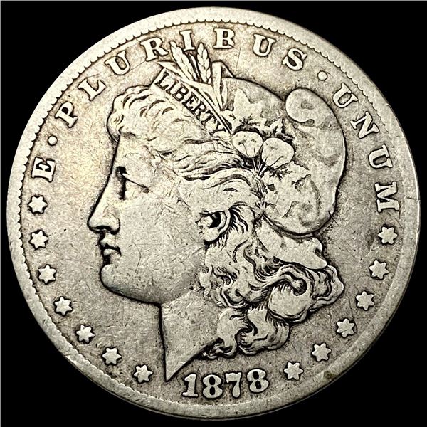 1878-CC Morgan Silver Dollar LIGHTLY CIRCULATED