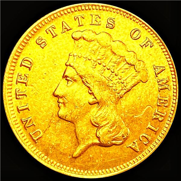 1888 $3 Gold Piece UNCIRCULATED