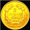 Image 2 : 1888 $3 Gold Piece UNCIRCULATED