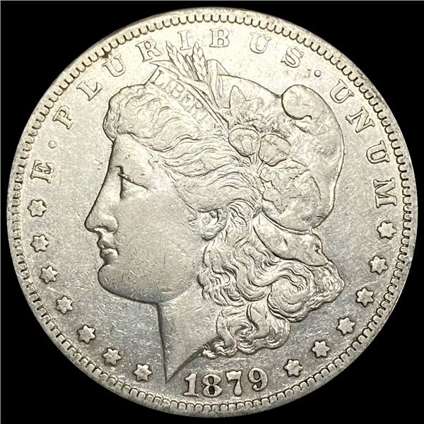 1879-CC Morgan Silver Dollar NEARLY UNCIRCULATED