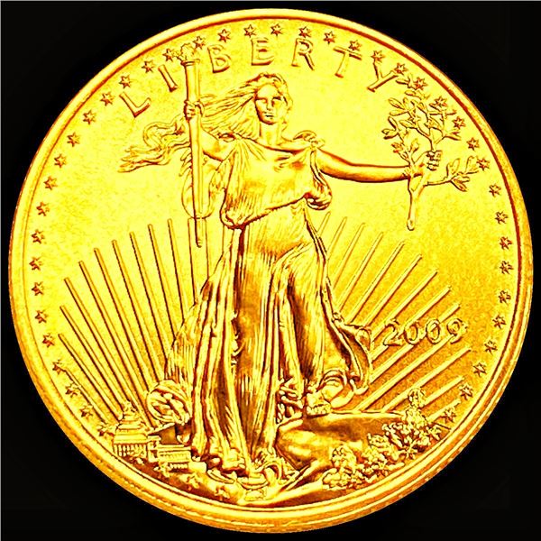 2009 $10 Gold Eagle SUPERB GEM BU