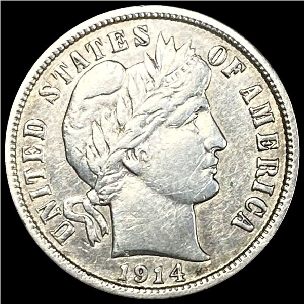 1914-D Barber Dime UNCIRCULATED