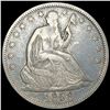 Image 1 : 1858 Seated Liberty Half Dollar ABOUT